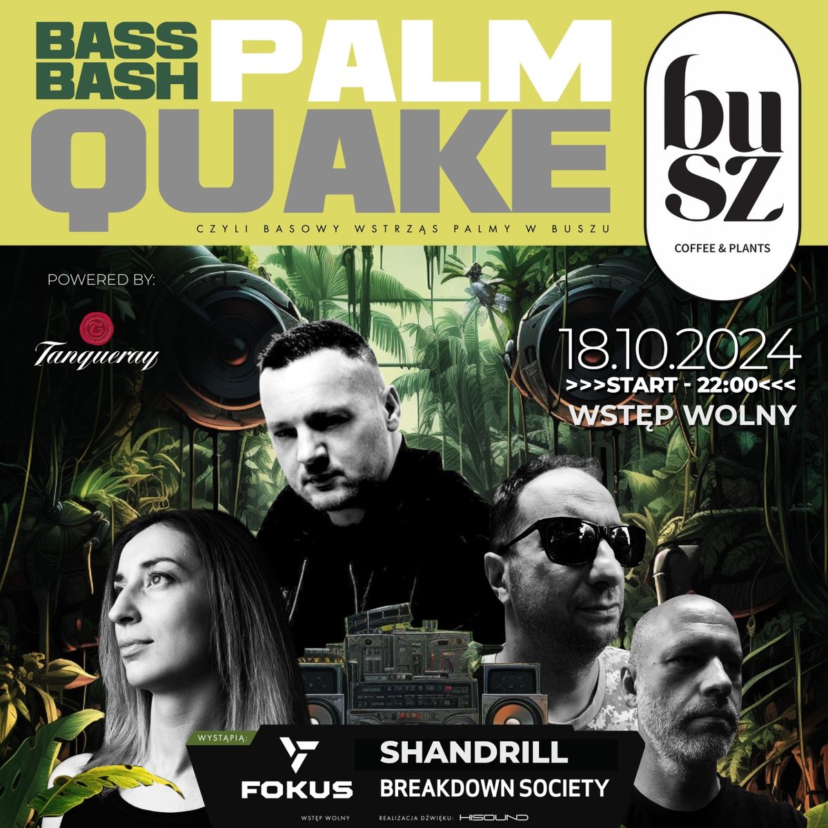 Bass Bash Palm Quake