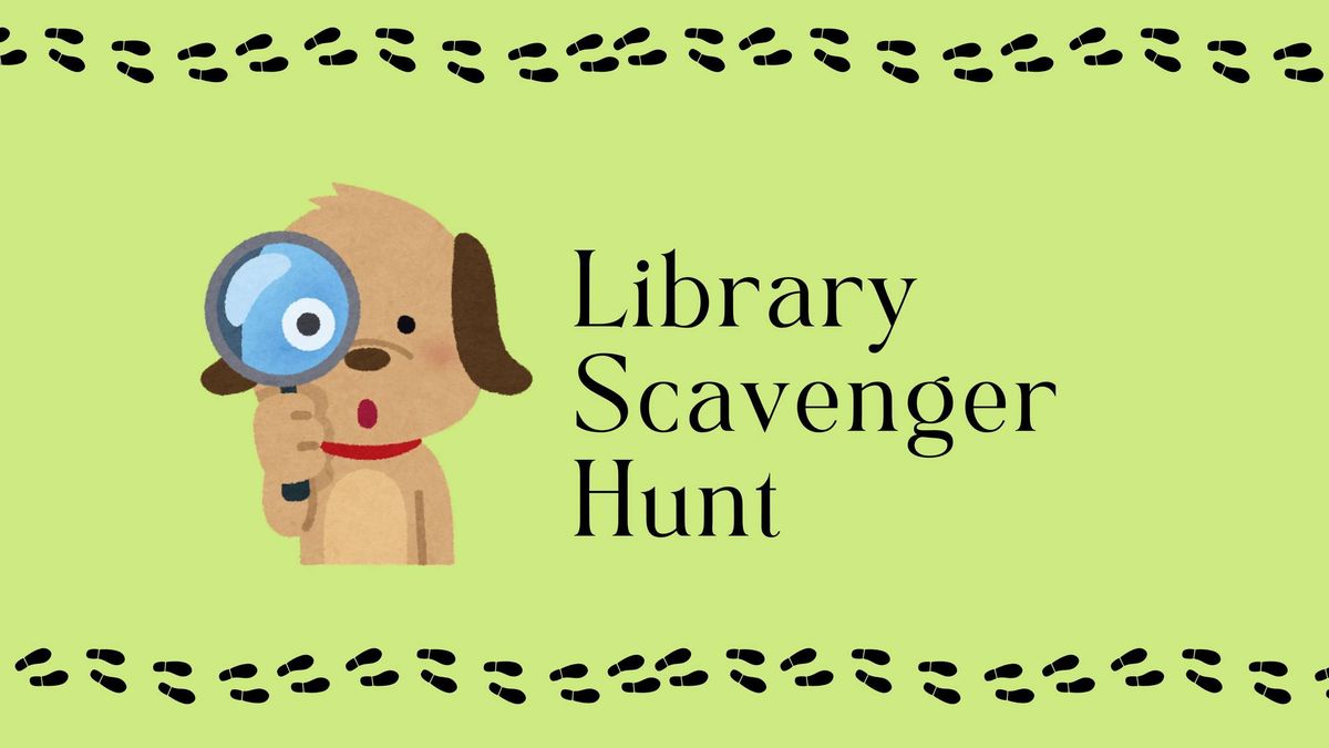 Library Scavenger Hunt (Douglas)