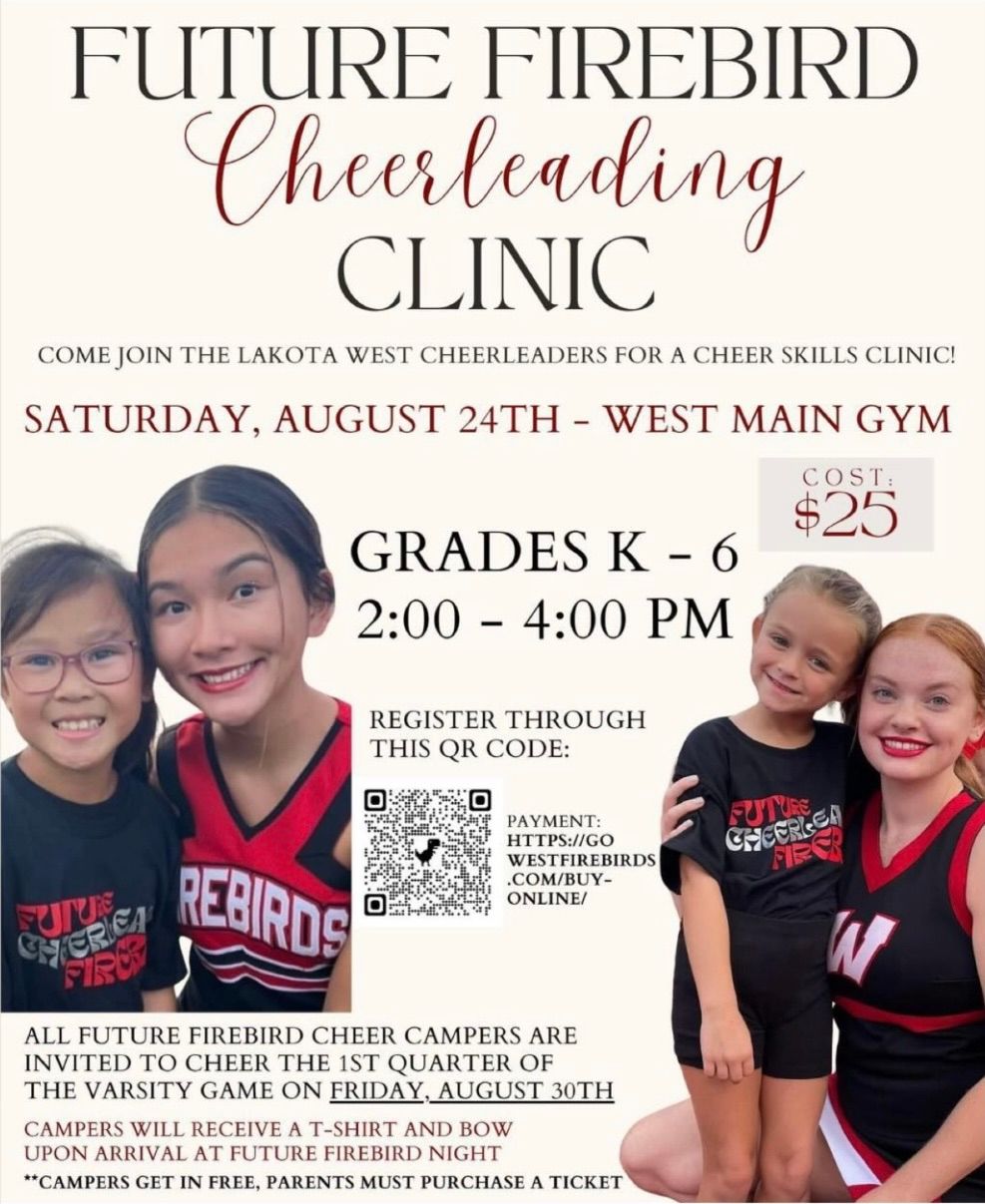 Future Firebird Cheerleading Clinic