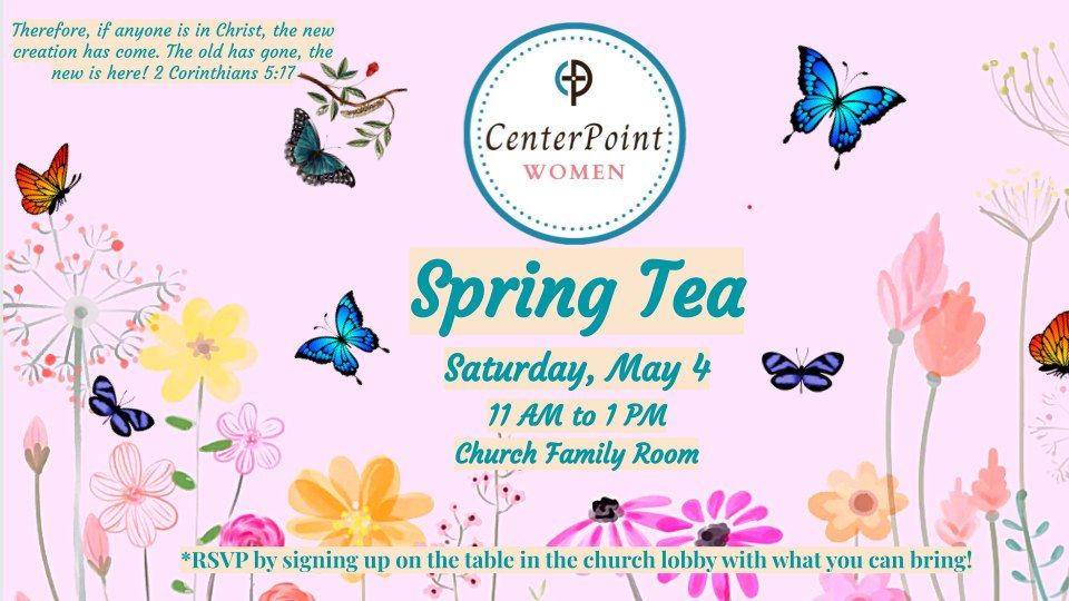 CenterPoint Women's Spring Tea