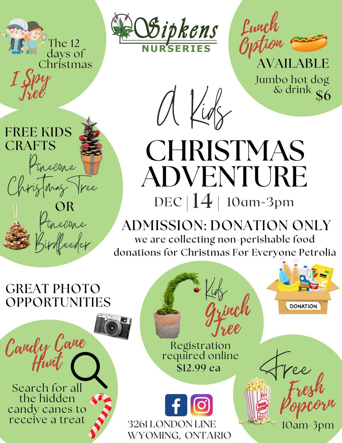 A Kids Christmas Adventure at Sipkens Nurseries