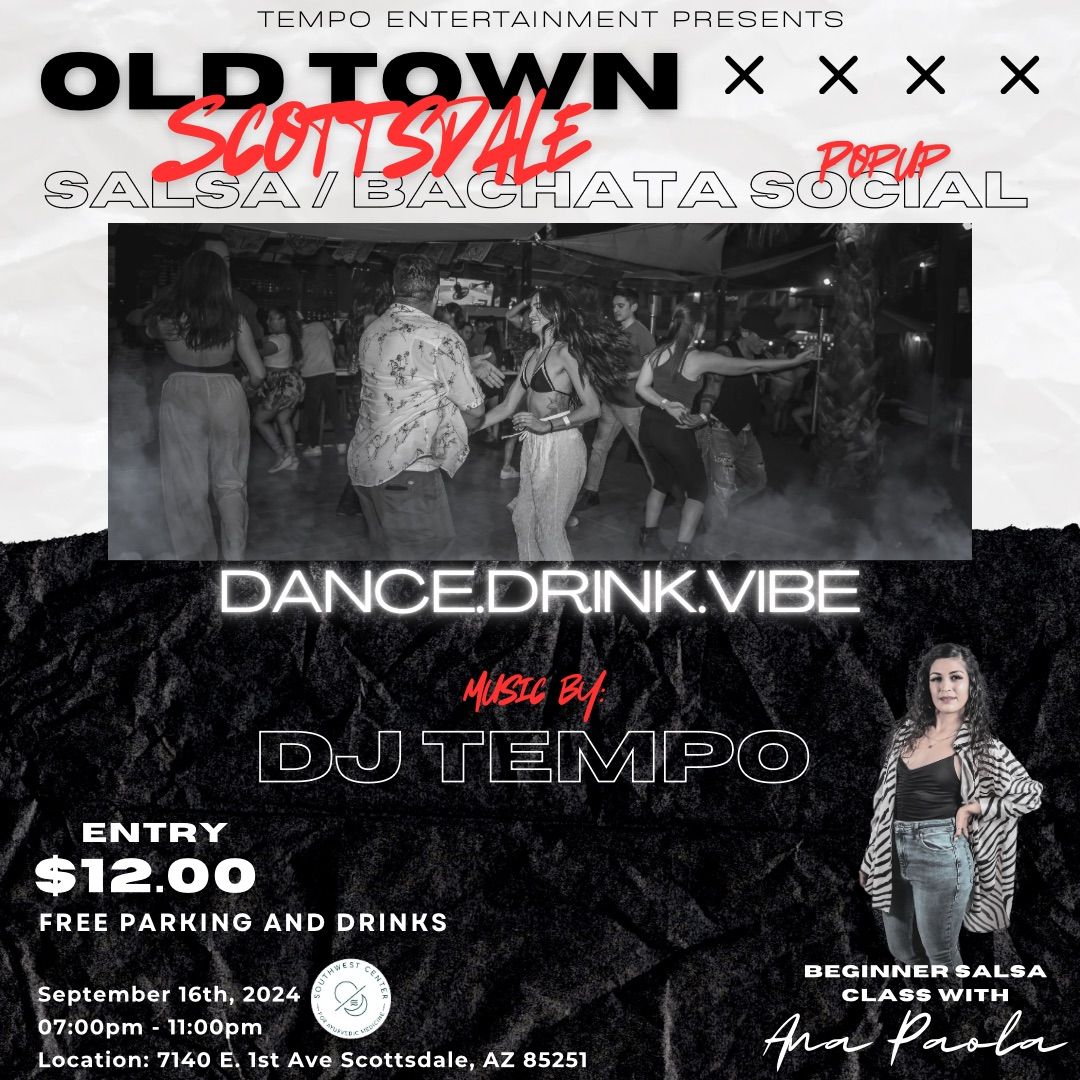 Old Town Scottsdale Salsa\/Bachata Popup Social