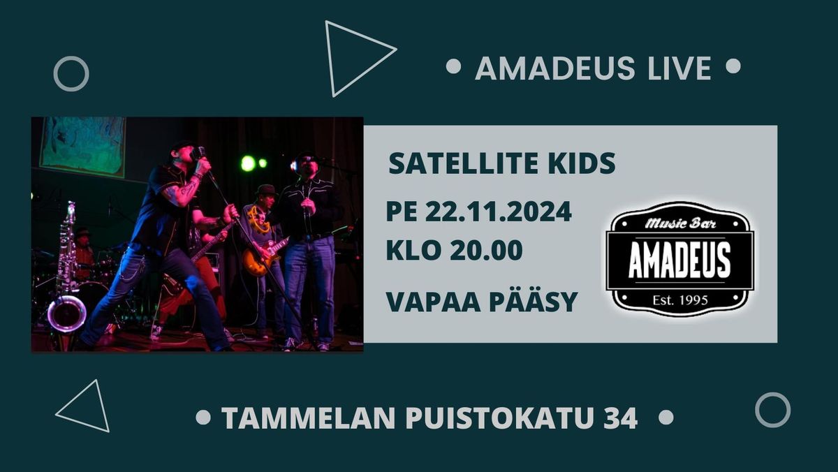 Satellite Kids live pe 22.11.