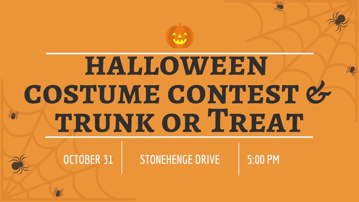 7th Annual Costume Contest & Trunk or Treat