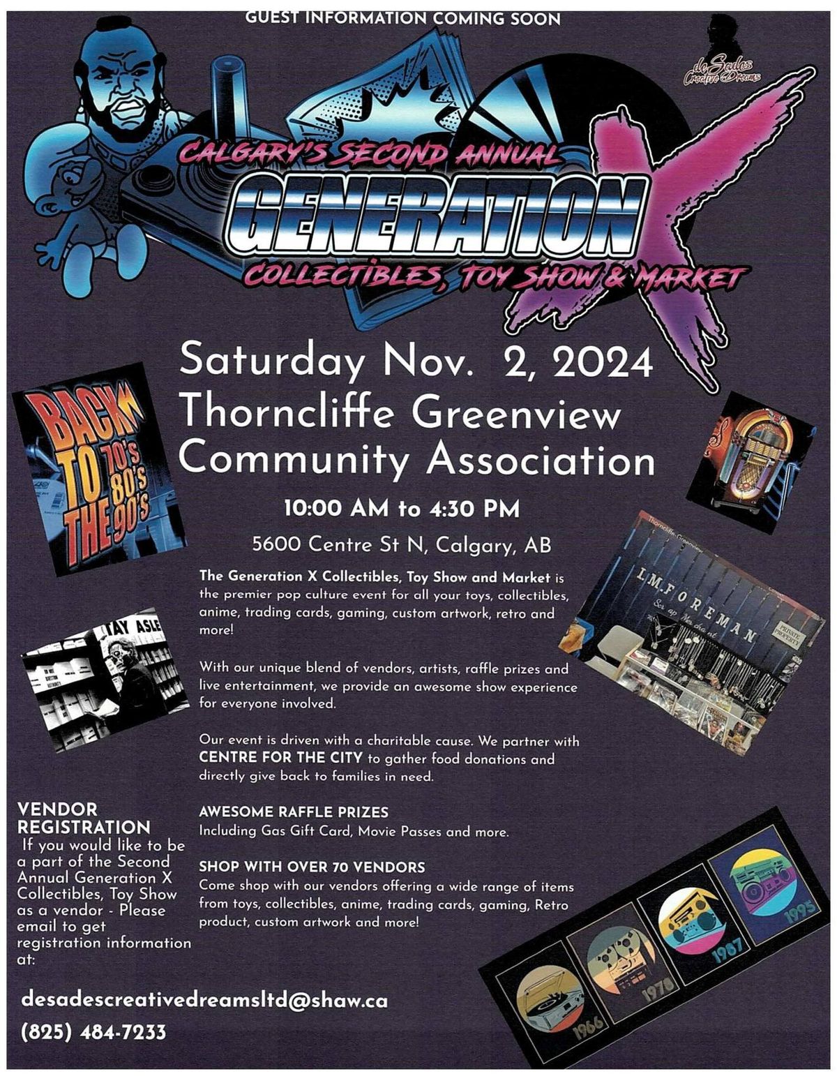 Generation X Collectibles, Toy Show & Market