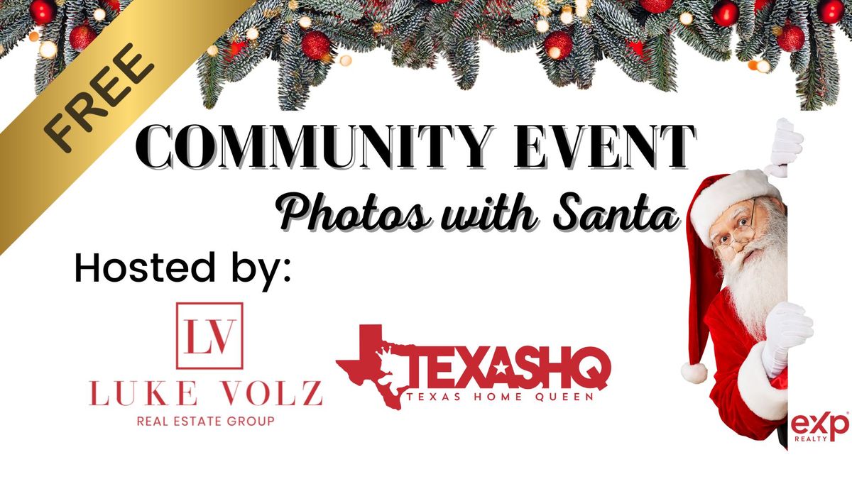 FREE Community Event - Photos with Santa