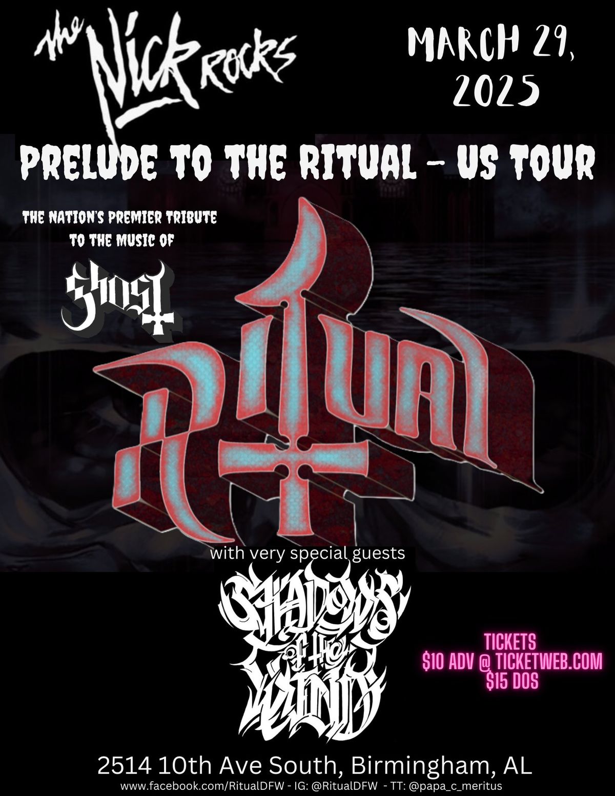 Ritual @ the Nick!