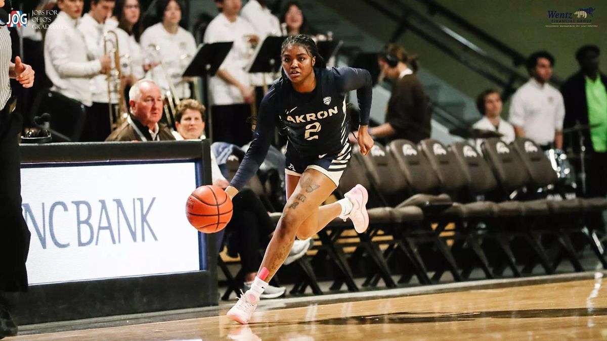 Parking Binghamton Bearcats at Akron Zips Womens Basketball