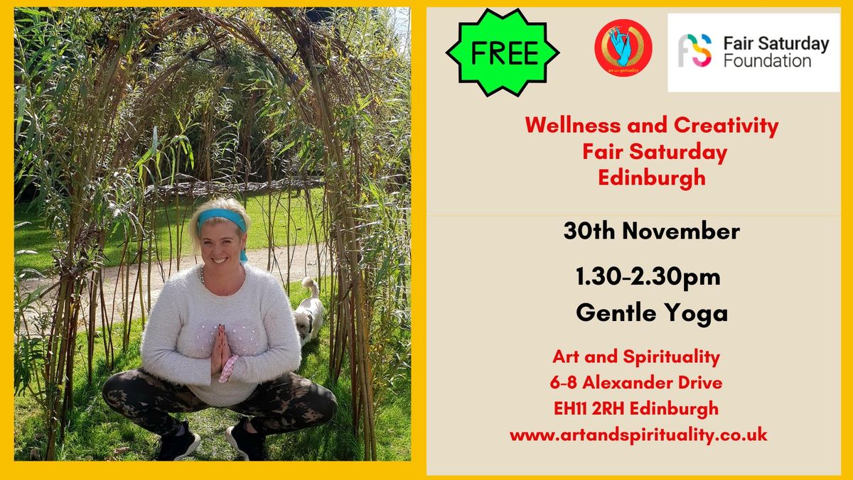 30th November 1.30-2.30pm FREE GENTLE YOGA