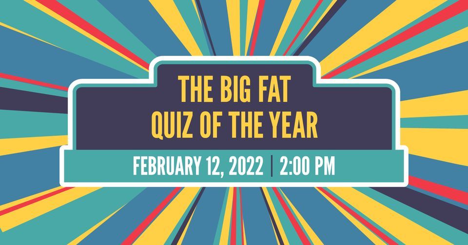 Big Fat Quiz of 2021