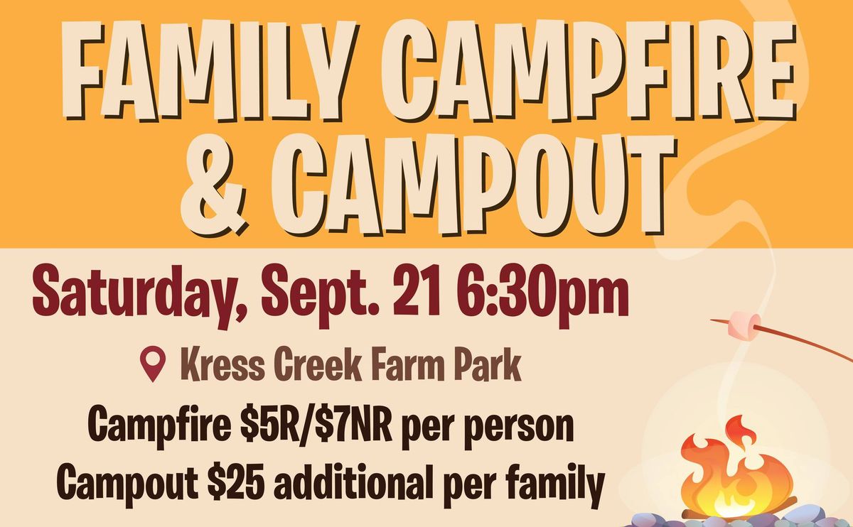 Family Campfire & Campout