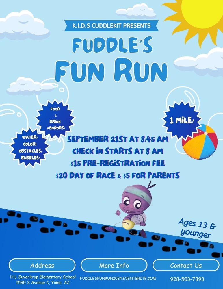 Fuddle\u2019s 9th Annual Fun Run