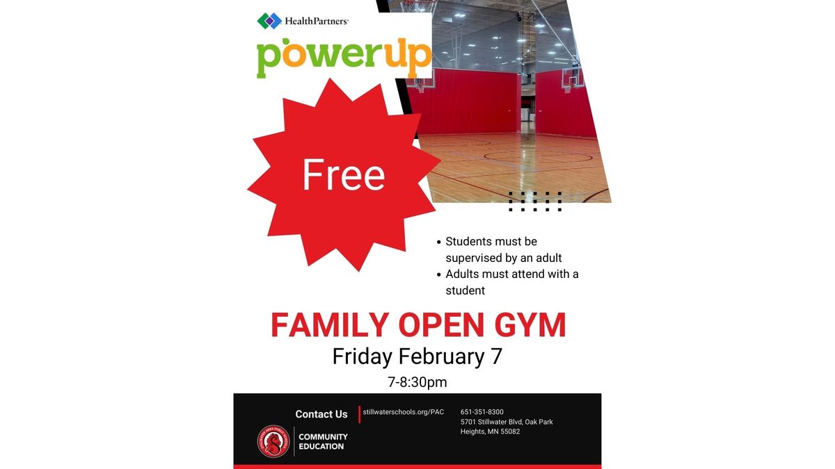 Family Open Gym 