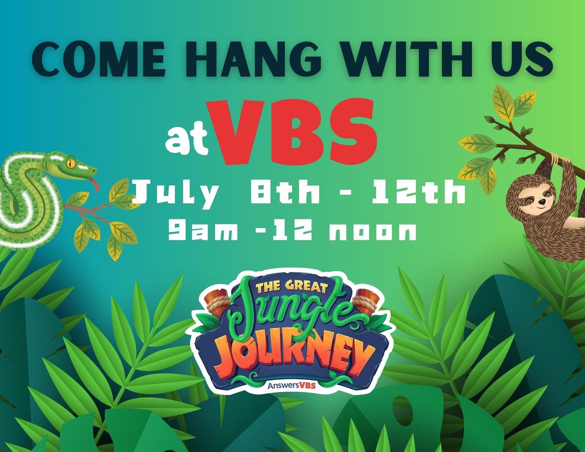 The Great Jungle Journy VBS