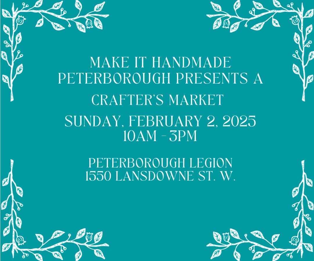 Make It Handmade Peterborough Crafters Event 