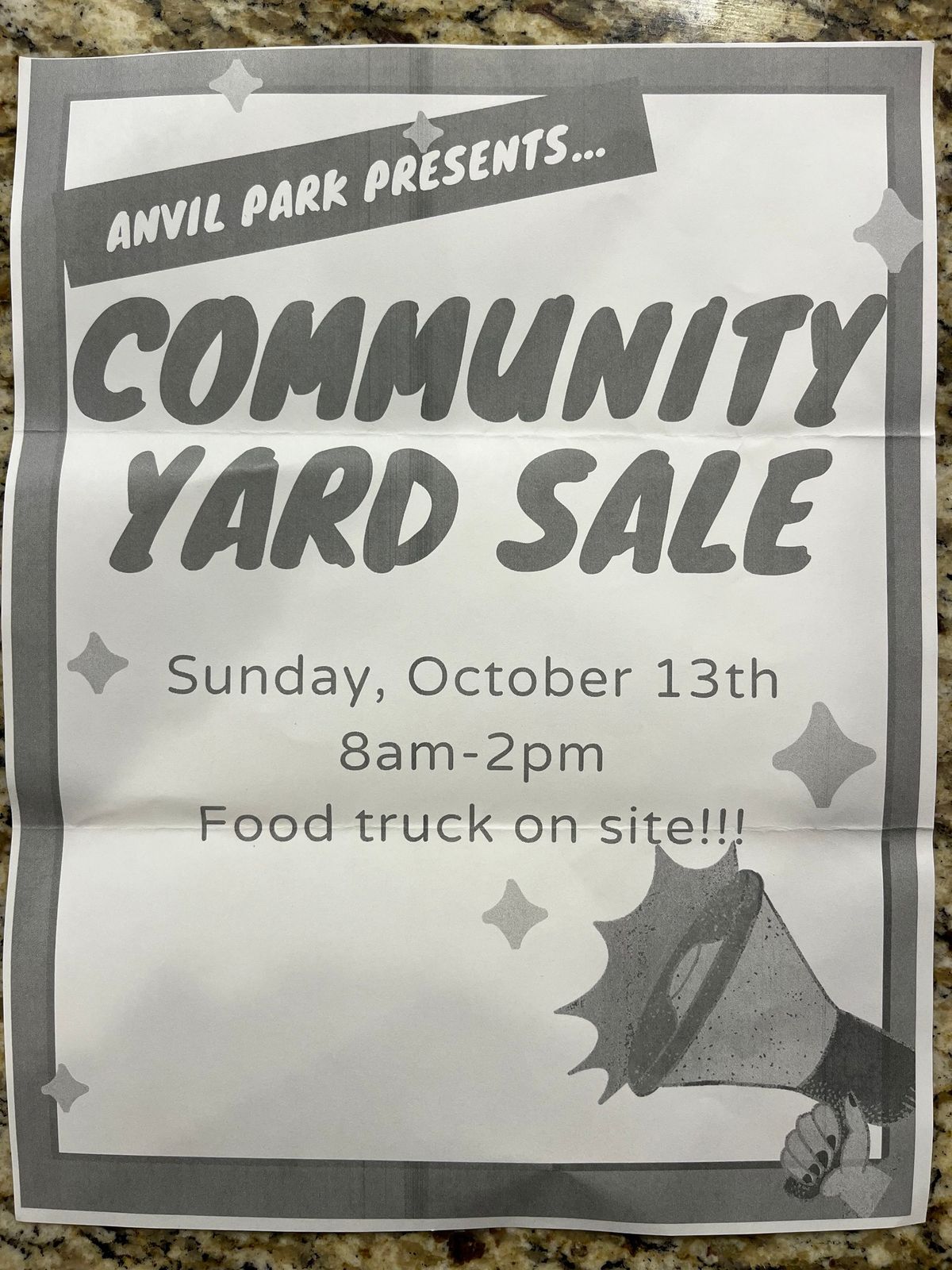 Community Yard Sale