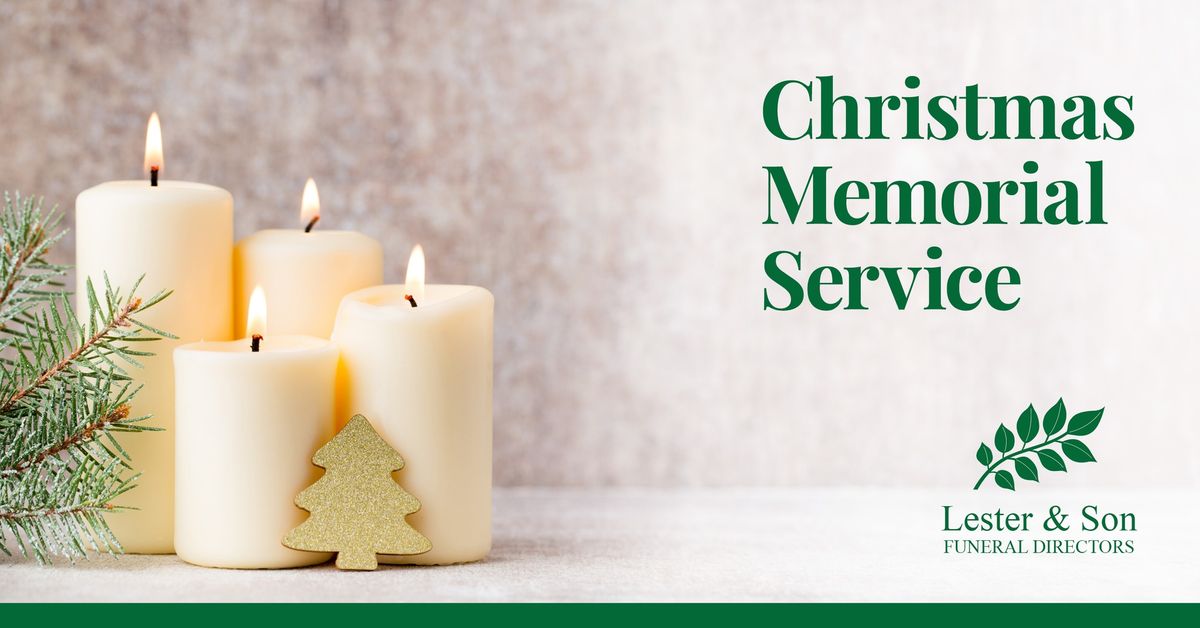 Christmas Memorial Service