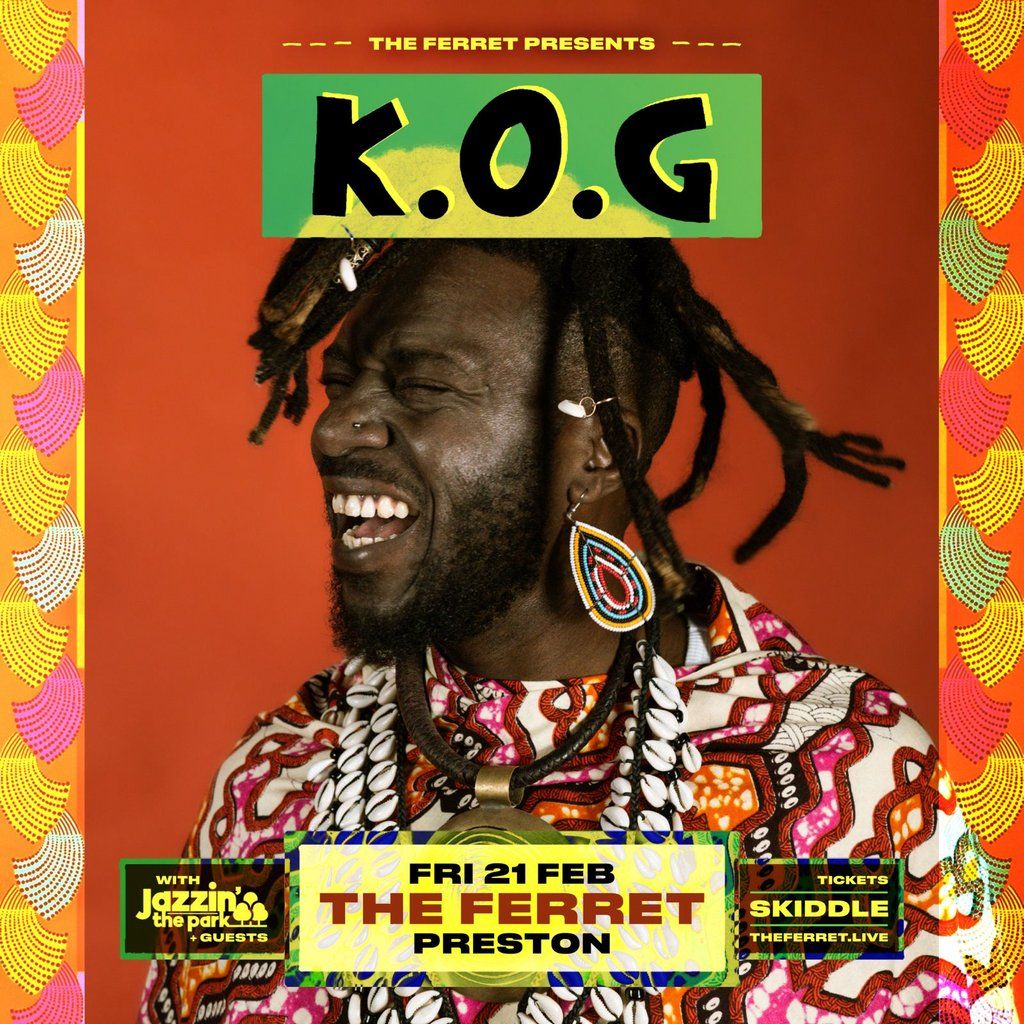 K.O.G. (Kweku of Ghana)  with Jazzin The Park DJs & guests!