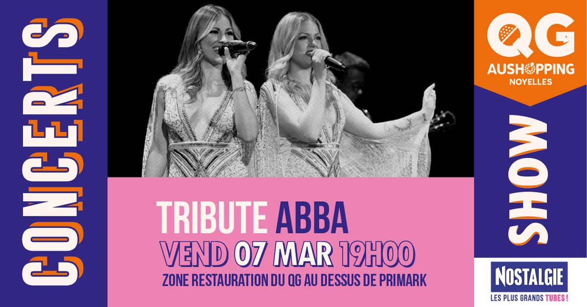 CONCERT TRIBUTE ABBA ! \ud83c\udf99\ufe0f