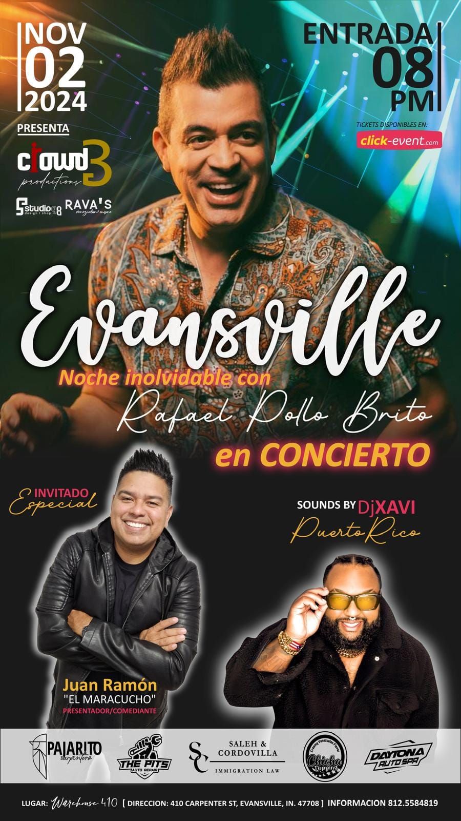 Rafael "Pollo" Brito Concert! (Latin Music)\ud83c\udfb5\ud83d\udd7a\ud83d\udc83