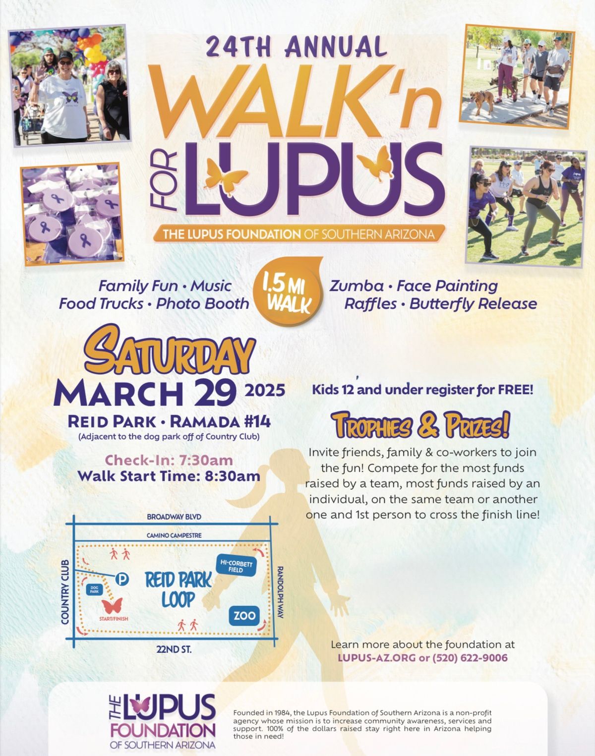 Team Lupy Walking Event