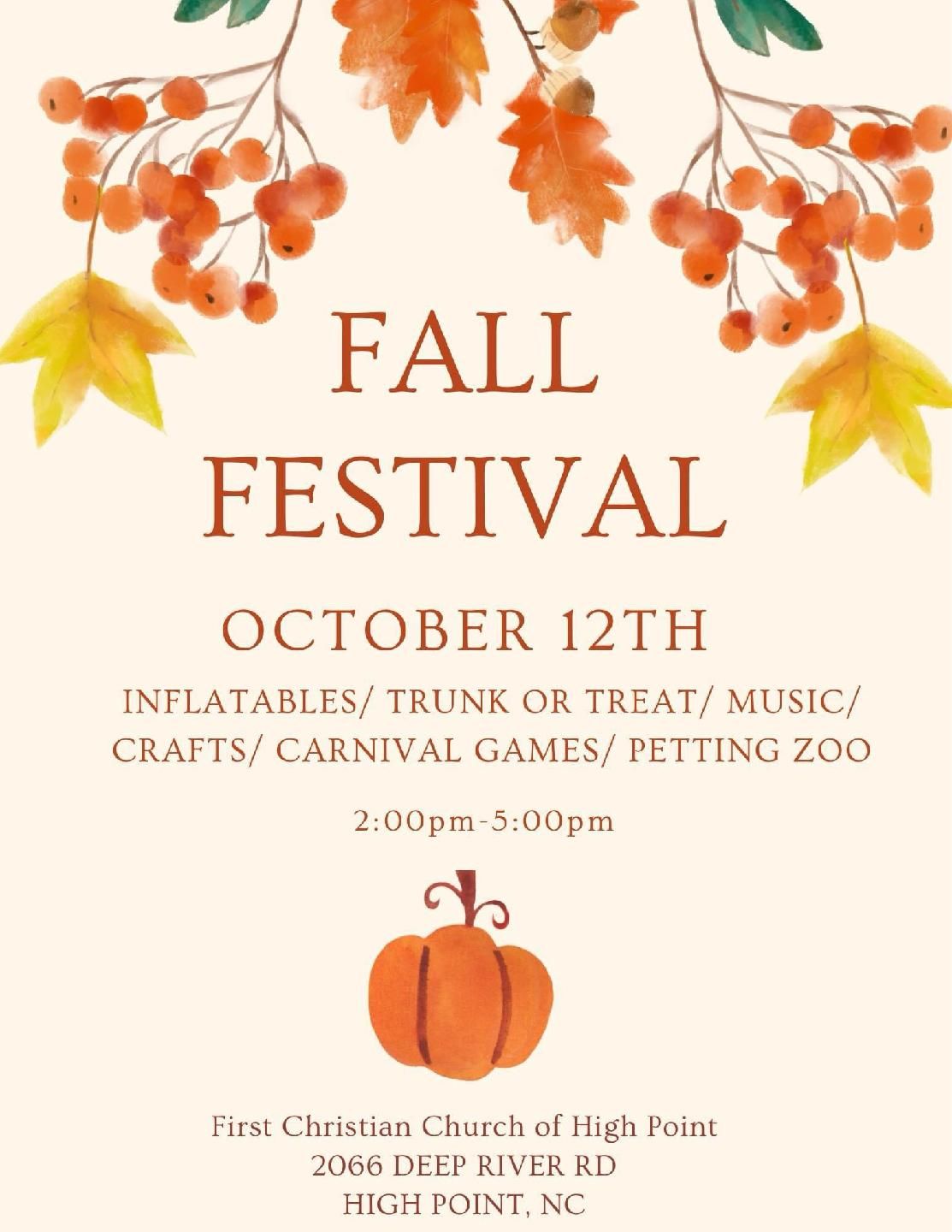 FCCHP Fall Festival