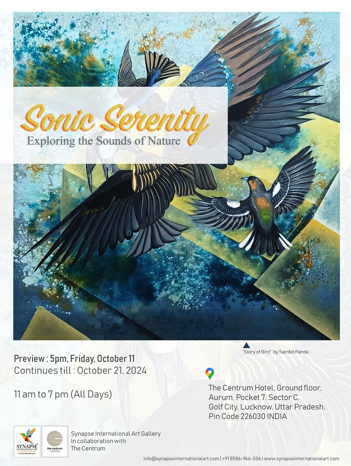 Art Exhibition "Sonic Serenity- The Sound of the nature"