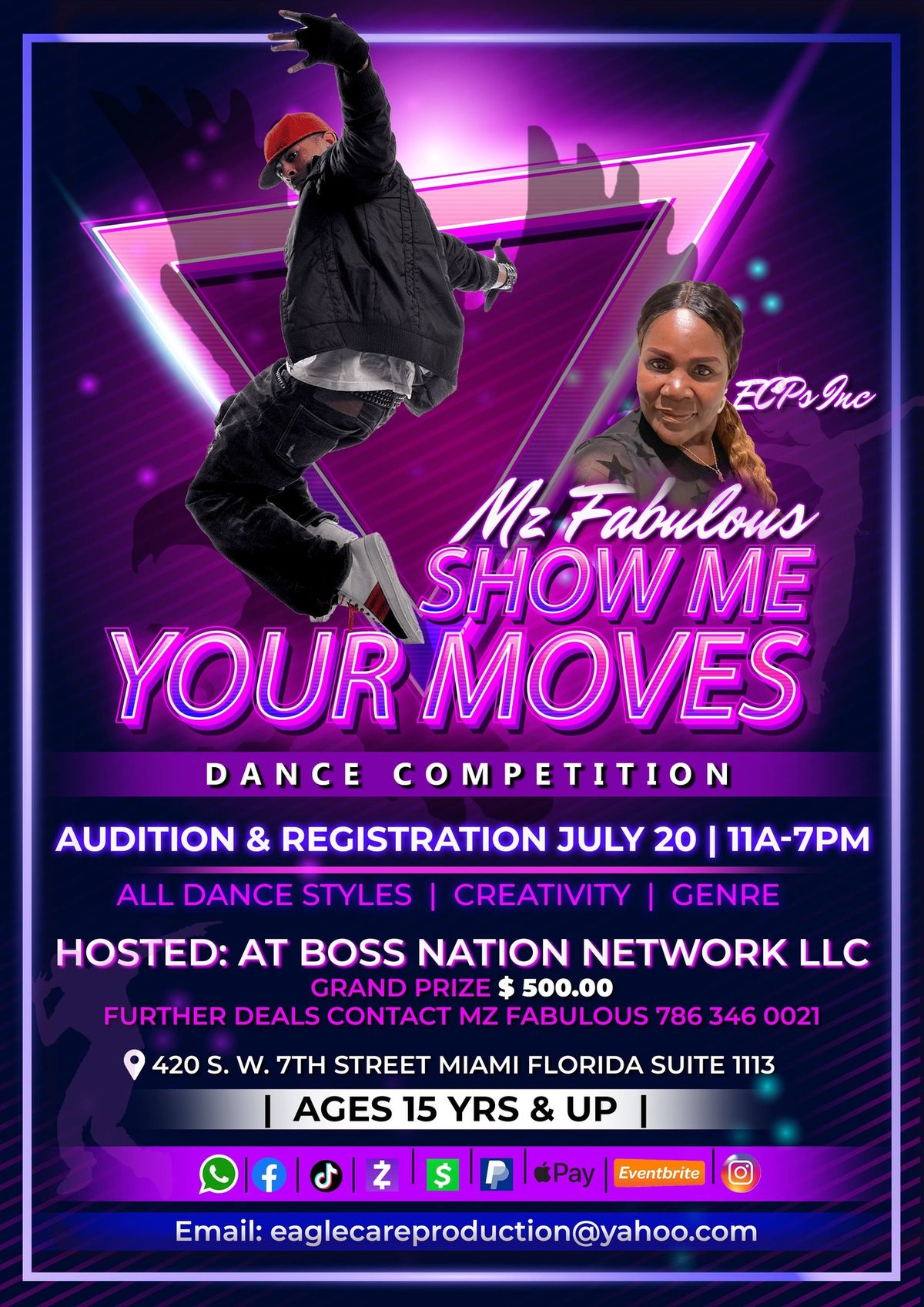 Mz Fabulous SHOW ME Your Moves Dance Competition 