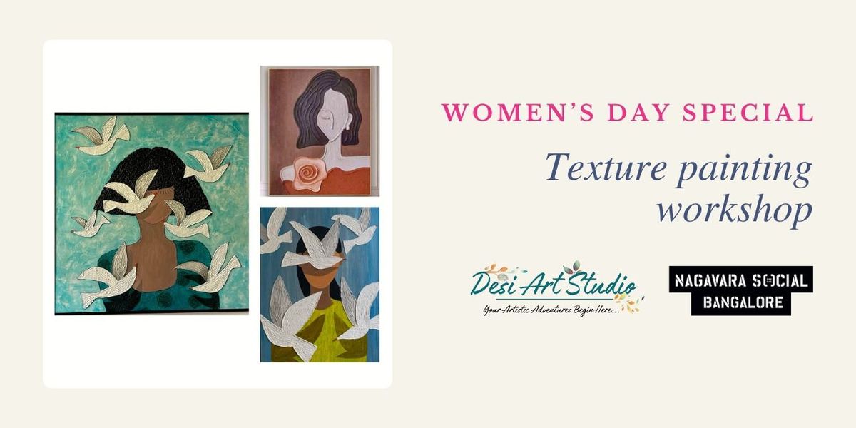 Texture Painting Workshop - Desi Art Studio