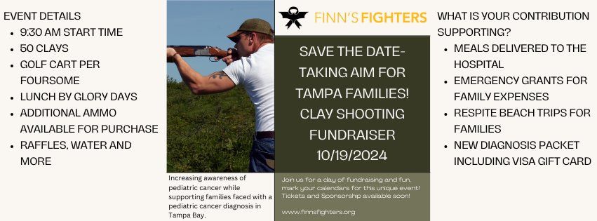 Finn's Fighters Clay Shooting Fundraiser