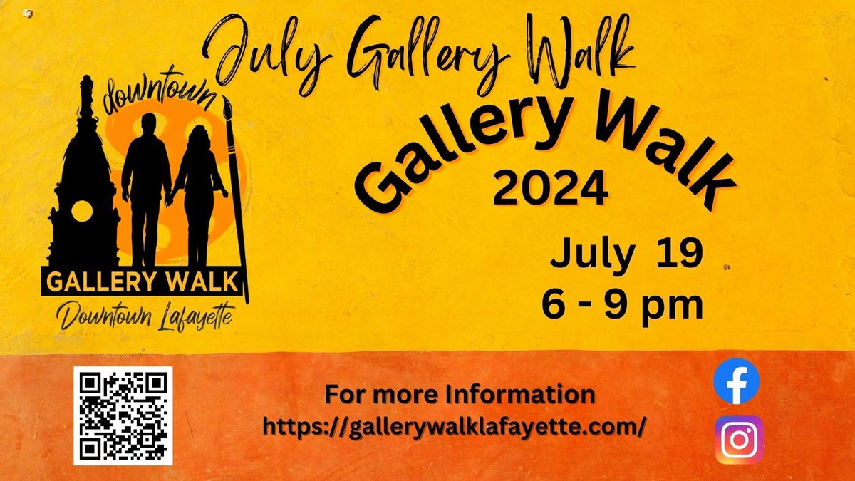 July Gallery Walk Lafayette