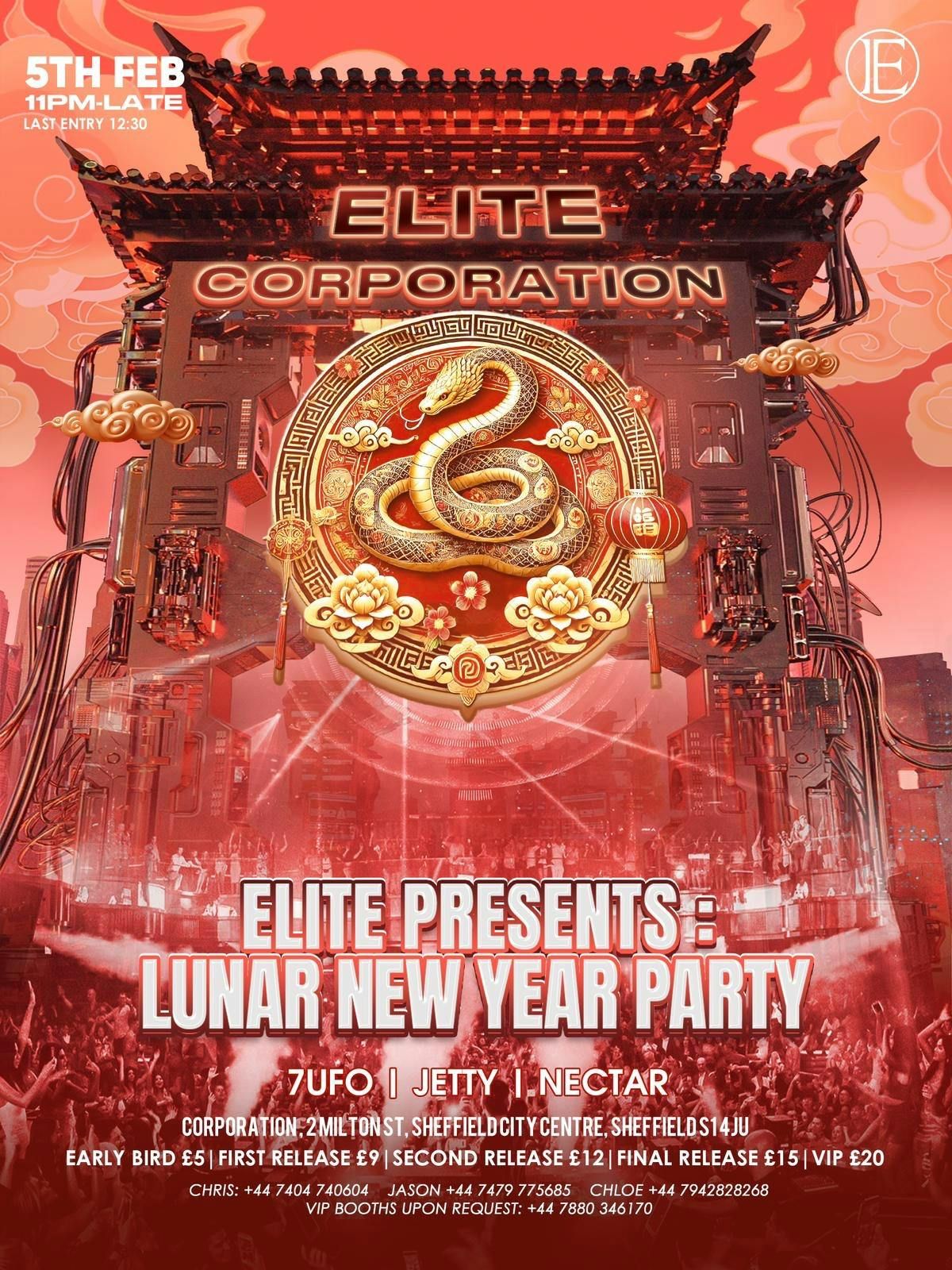 Elite Promotions Presents 'Lunar New Year' @ CORPORATION