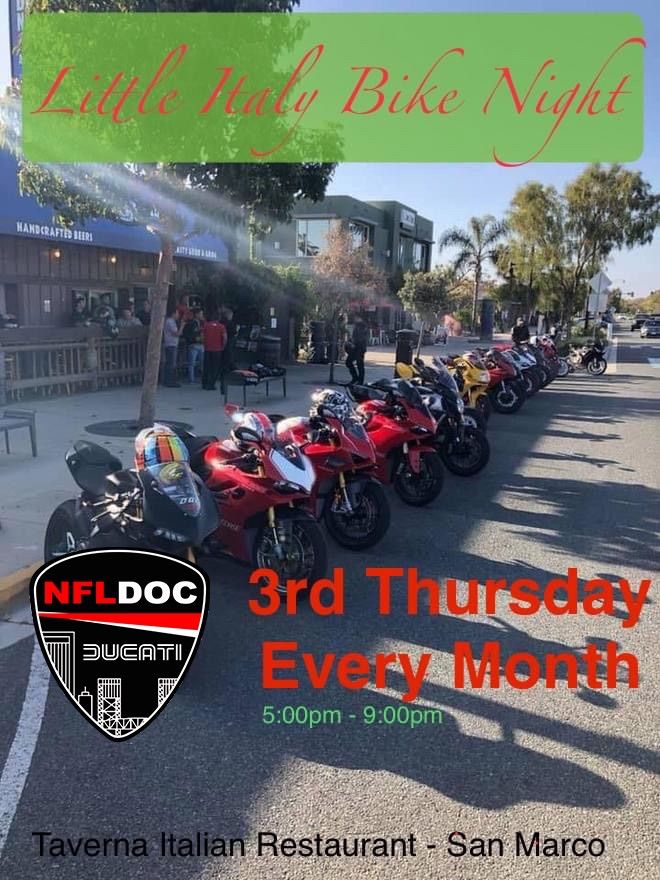 Little Italy Bike Night at Taverna in San Marco