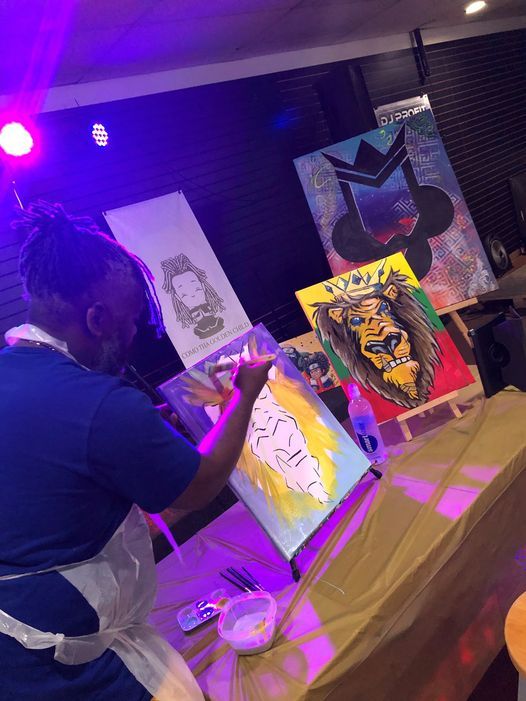 Sip & Paint with King Dub -June-Teenth Event