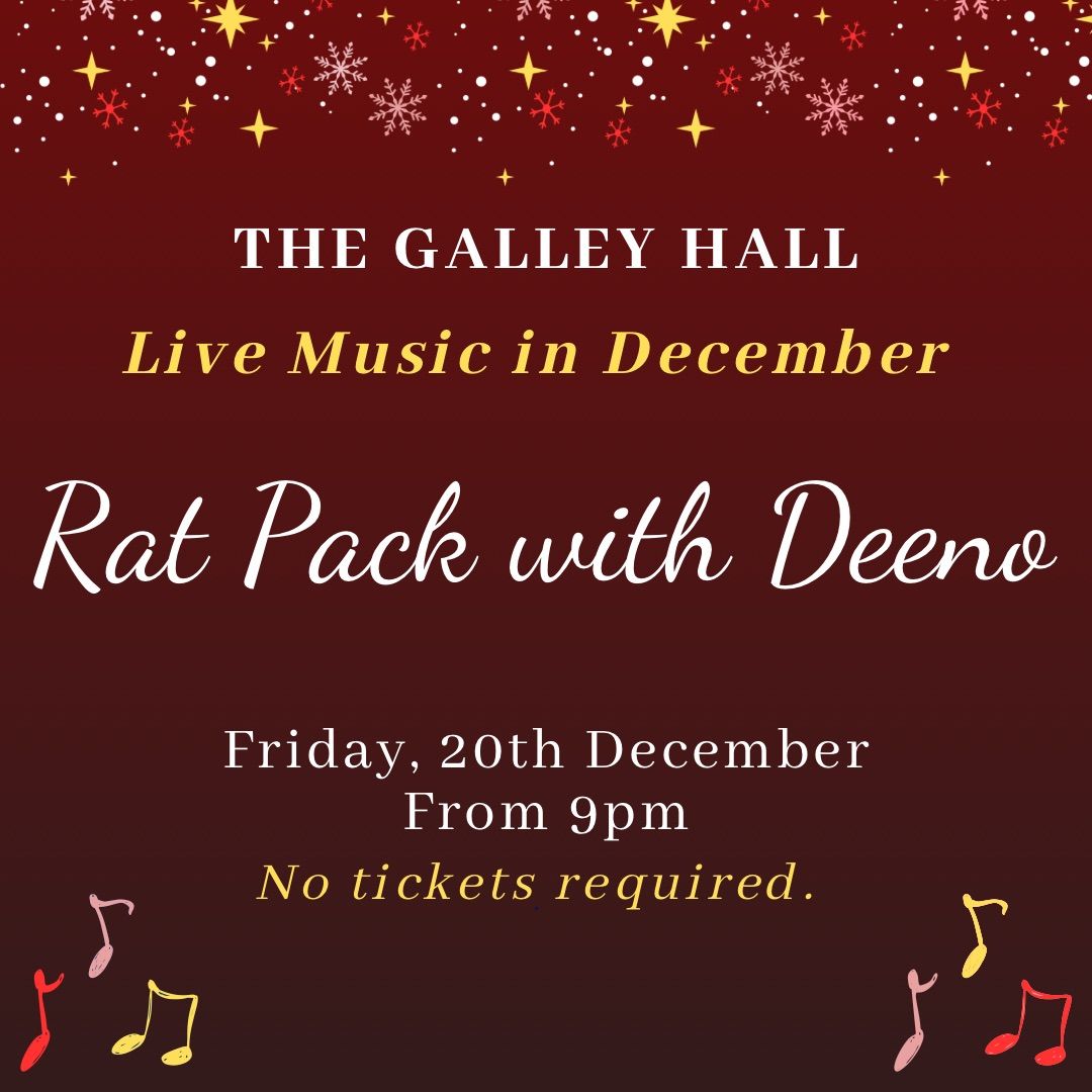 Deeno Rat Pack at The Galley Hall