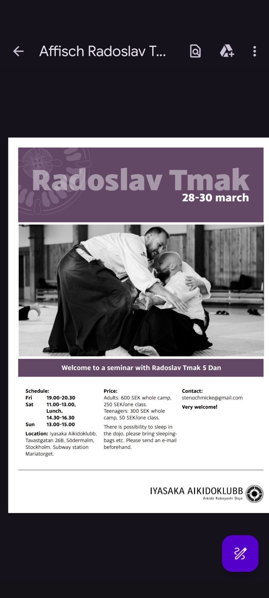 Radoslav Tmak\r\nat Iyasaka, 28-30 march