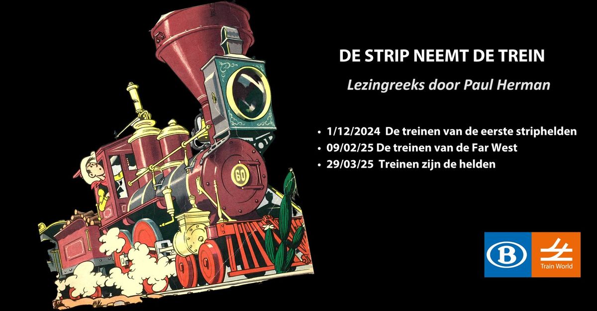 Lezingenreeks \u201cDe strip neemt de trein\u201d