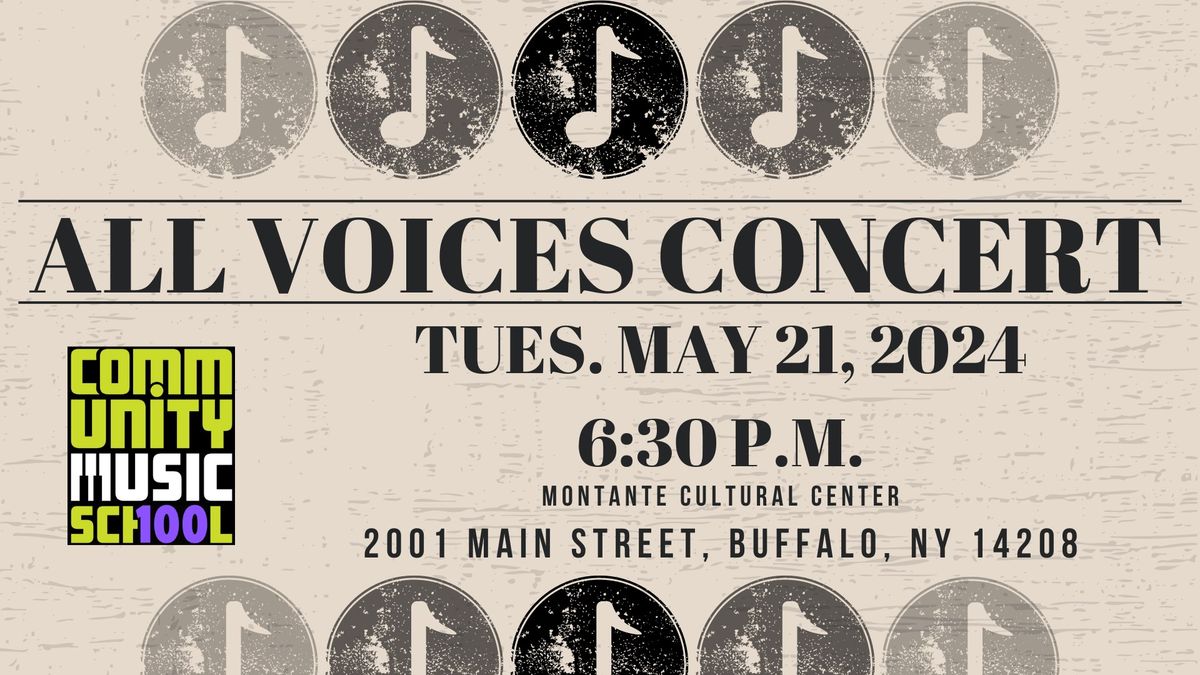 All Voices Concert presented by CMS