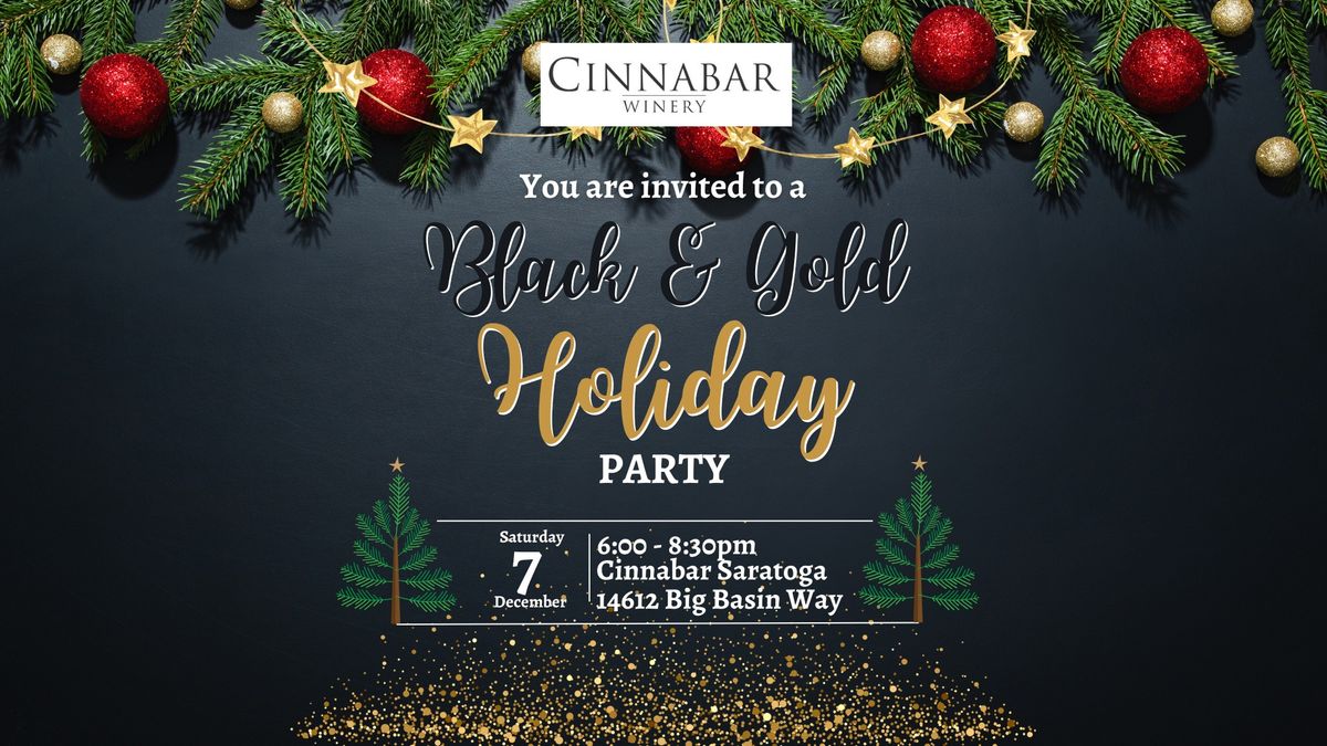 Black & Gold Holiday Party