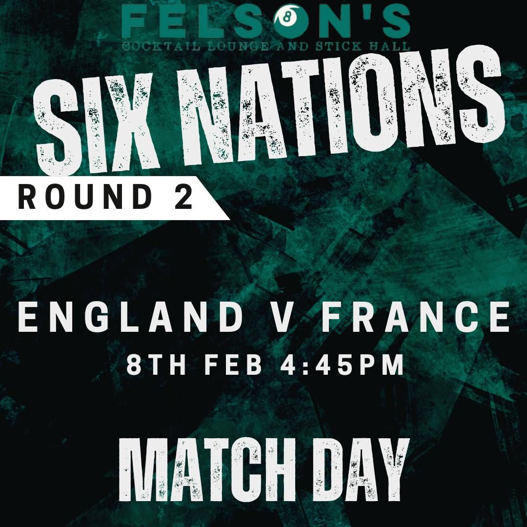 SIX NATIONS - England vs France