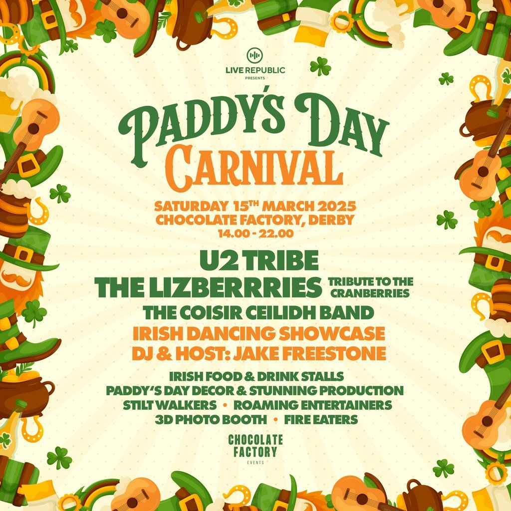 Paddys Day Carnival | Chocolate Factory Derby