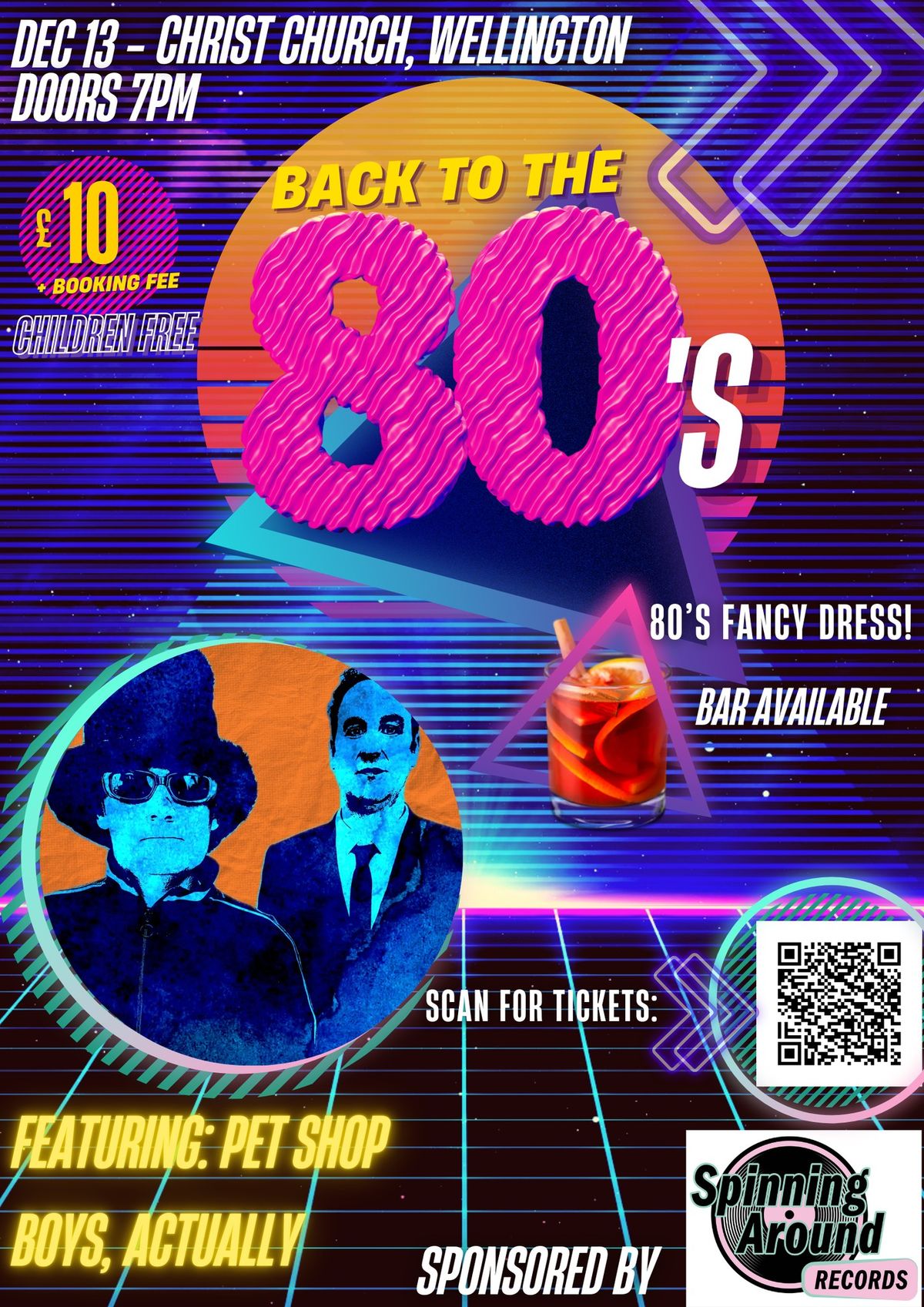 80's Night at Christ Church, Wellngton (with Pet Shop Boys Tribute)