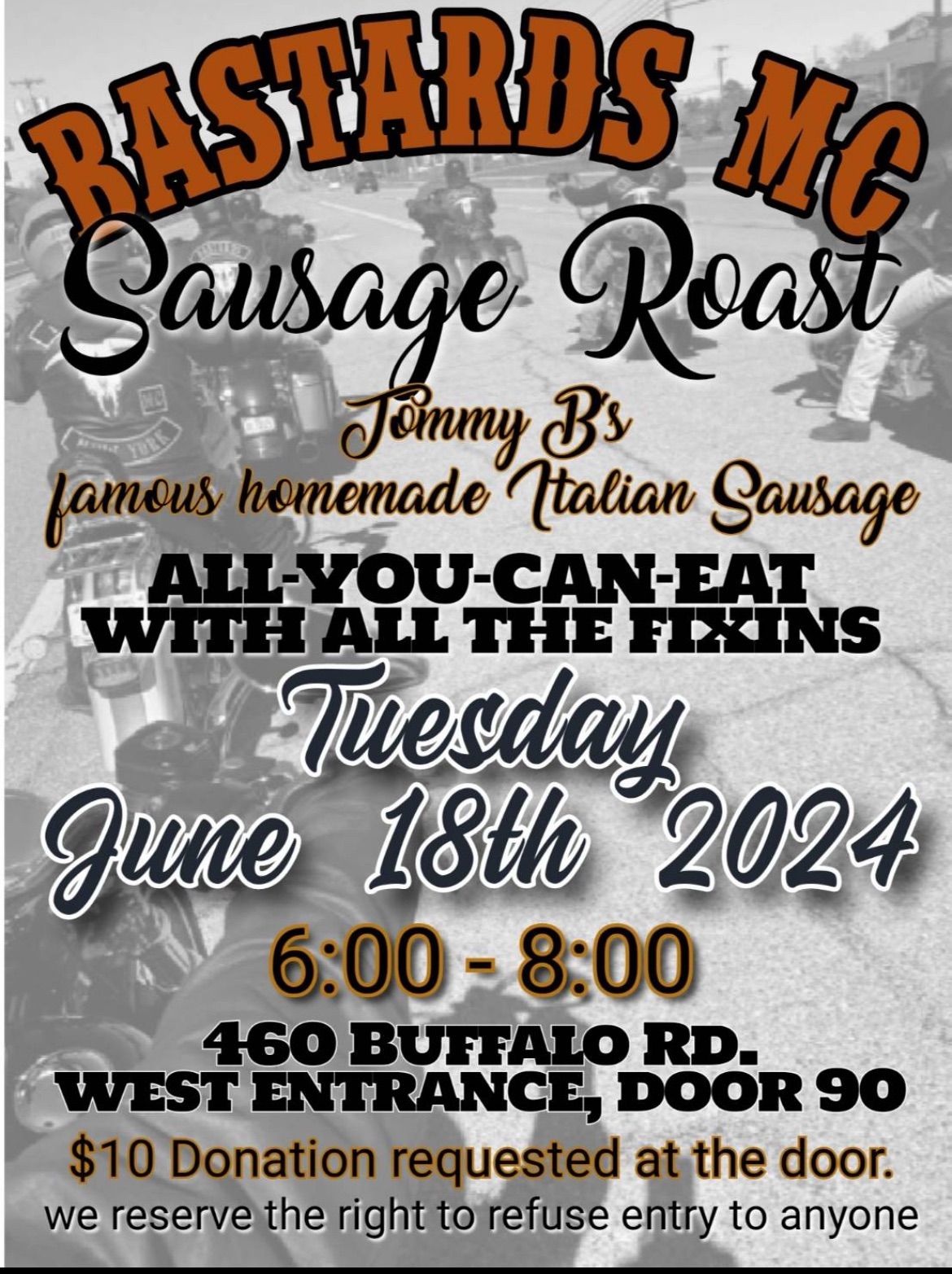 Bastards Monthly Sausage Roast