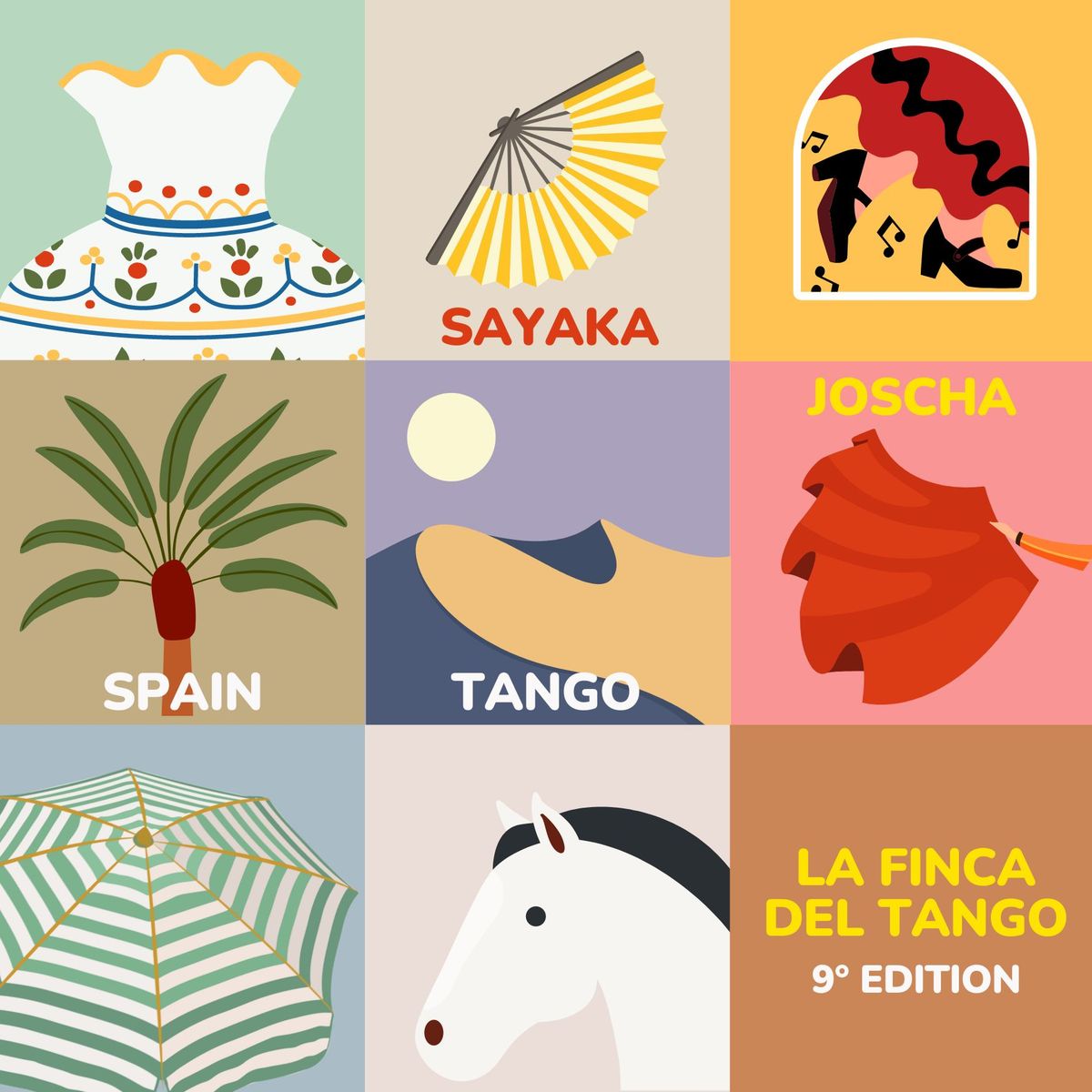 Finca Costa Andaluc\u00eda x 9\u00b0 La Finca del Tango ft. Sayaka Higuchi & Joscha Engel 