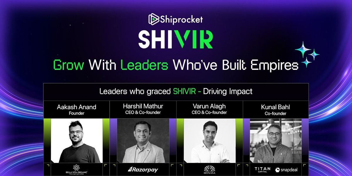 Shiprocket SHIVIR Bengaluru: AI Commerce Edition