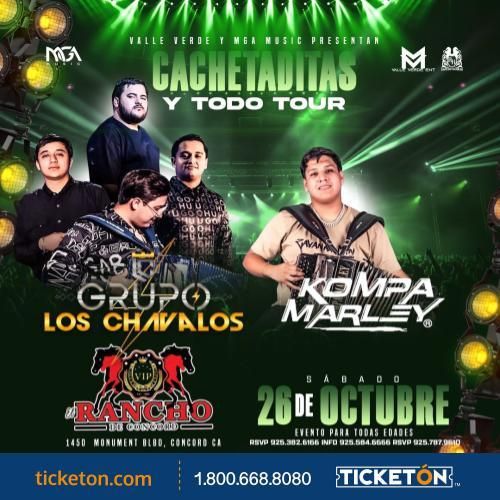 GRUPO LOS CHAVALOS Y KOMPA MARLEY EN CONCORD 