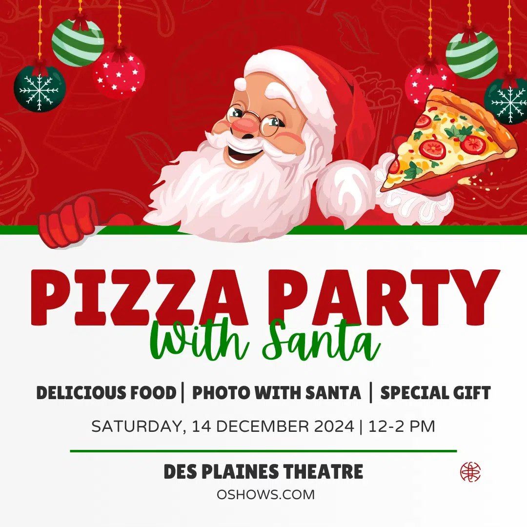 PIZZA PARTY WITH SANTA