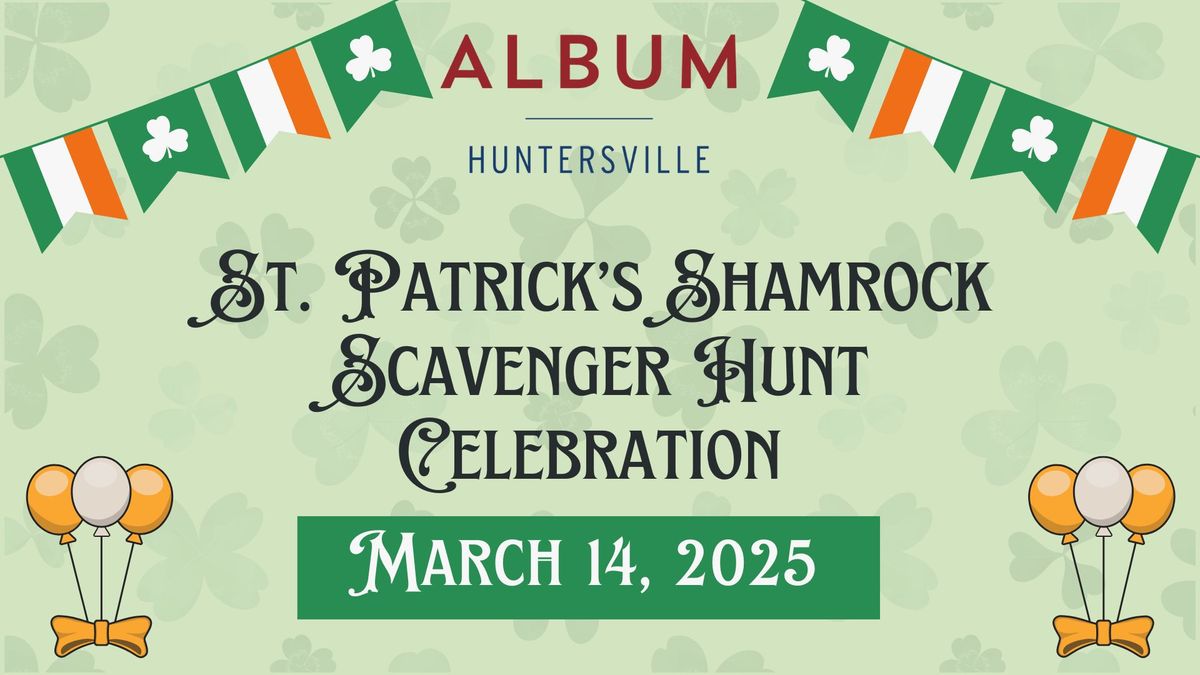 St. Patrick's Shamrock Scavenger Hunt Celebration 