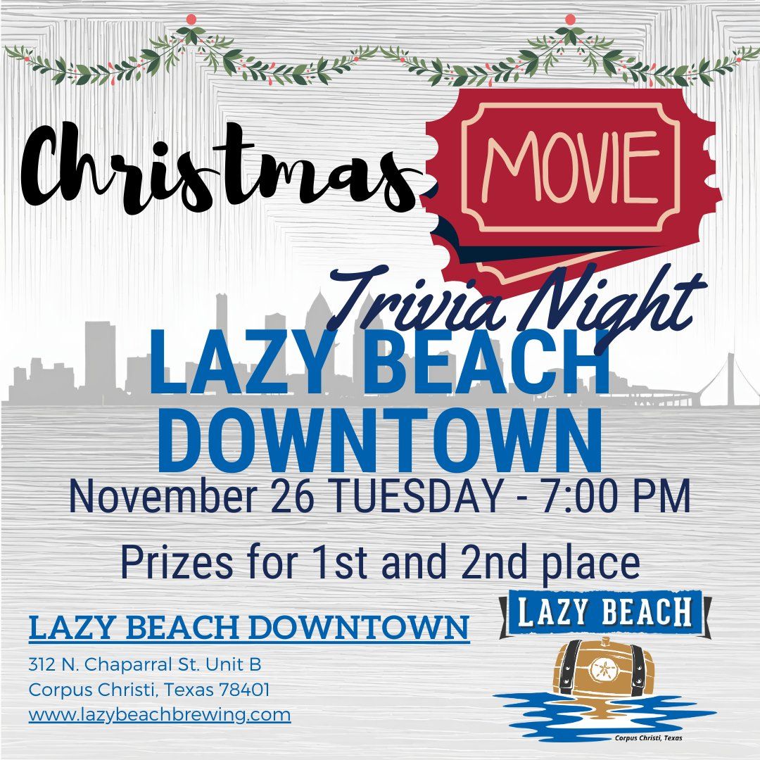 CHristmas Movie Trivia Night