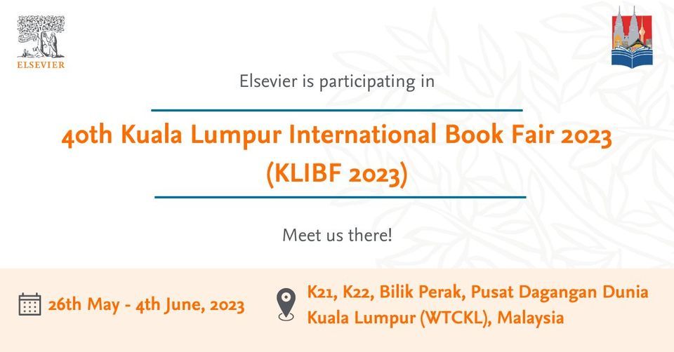 Elsevier at 40th Kuala Lumpur International Book Fair 2023 (KLIBF 2023)